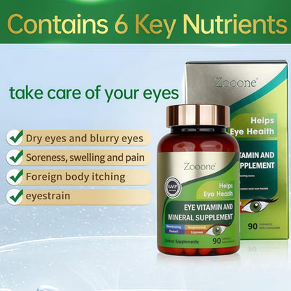 Zooone Lutein and Zeaxanthin Eye Health Vitamin and Mineral Supplement